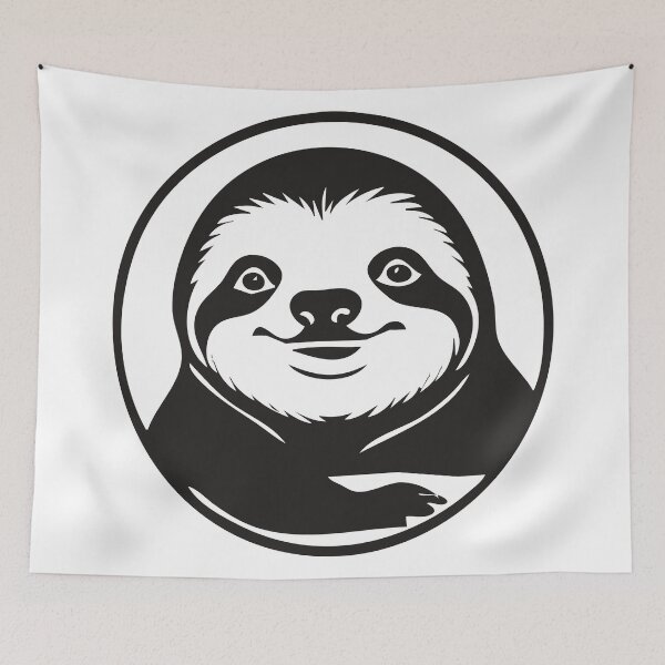 Item preview, The Most Interesting Sloth designed and sold by JakoebArt.
