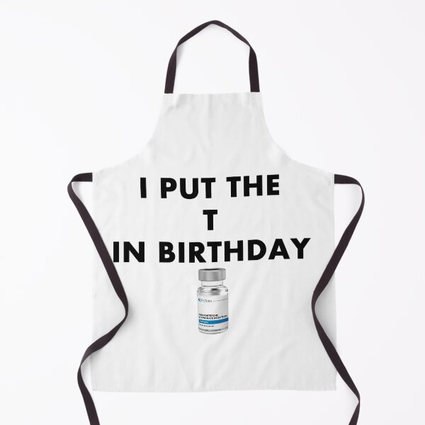 Item preview, I put the T in birthday trans shirt designed and sold by jealist.