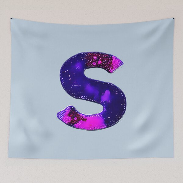 Item preview, letter S, monogram. typography collage. ABC art. gift designed and sold by Minibubb.