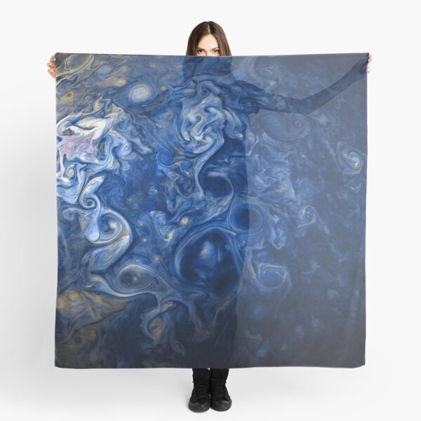 Item preview, Jupiter's Clouds in Blue designed and sold by Top Quark Design.