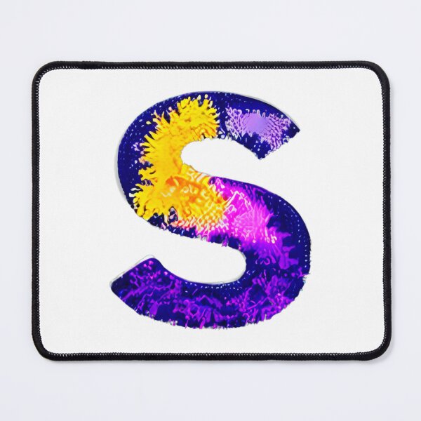 Item preview, letter S, monogram. typography collage. ABC art. gift designed and sold by Minibubb.