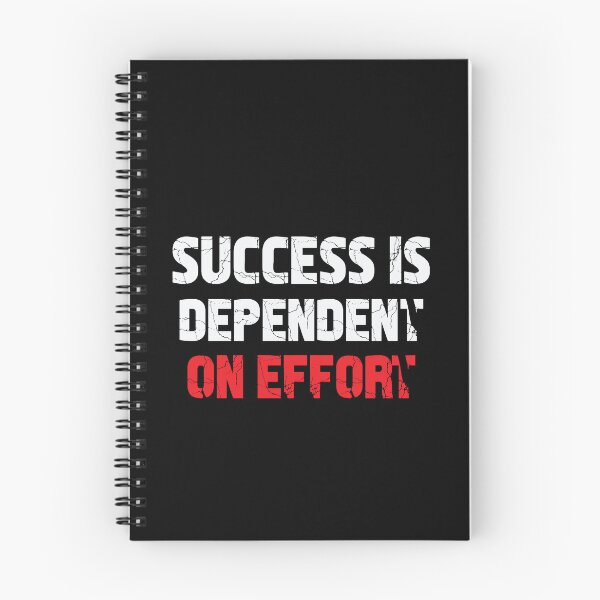 Item preview, SUCCESS IS DEPENDENT ON EFFORT designed and sold by thewolf988.