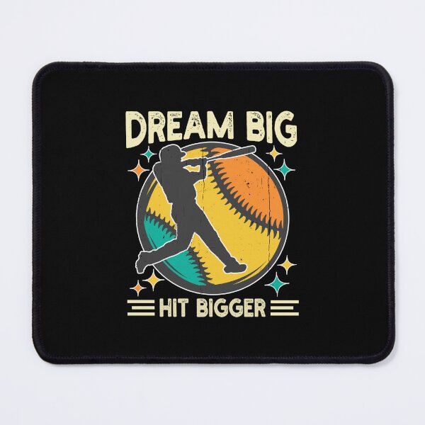 Item preview, Baseball Quote, Dream Big - Hit Bigger, Baseball Player designed and sold by patriotwardrobe.