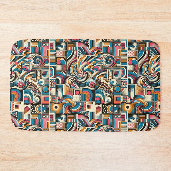 Item preview, Abstract Rhythms: Dynamic Swirls and Patterns in Harmony designed and sold by ArtComixHaven.