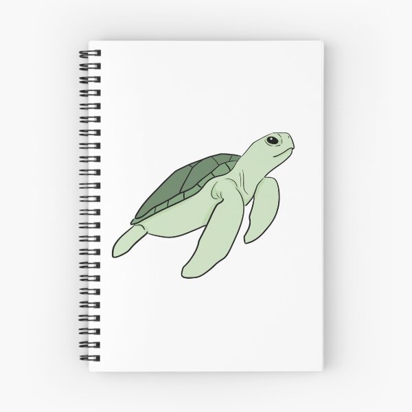 Aperçu de l'œuvre Tortue de mer verte Sticker créée et vendue par DandyDeerDesign.