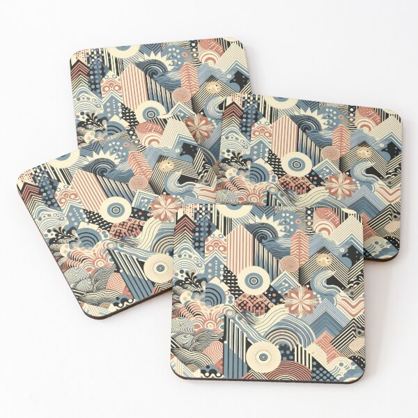 Item preview, Abstract Tapestry A Confluence of Patterns and Textures designed and sold by ArtComixHaven.