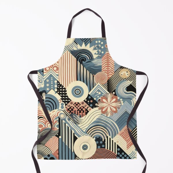 Item preview, Abstract Tapestry A Confluence of Patterns and Textures designed and sold by ArtComixHaven.