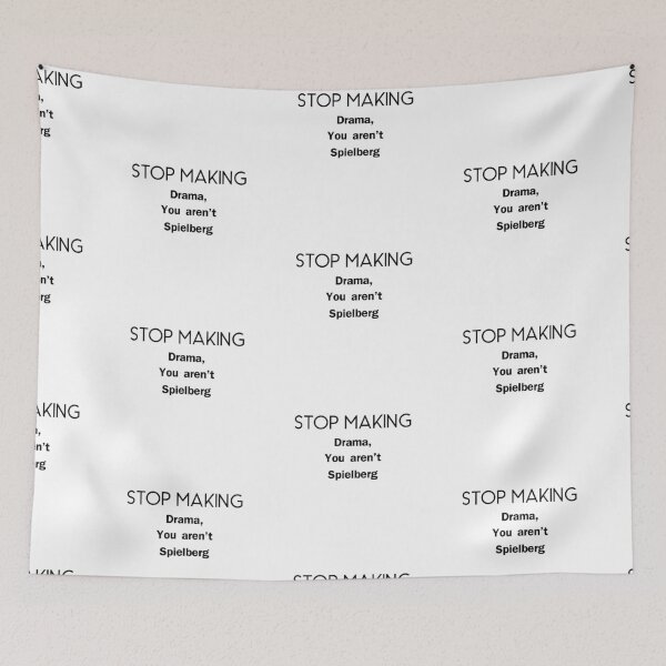 Item preview, Stop making drama quote designed and sold by MiaArtLovers.