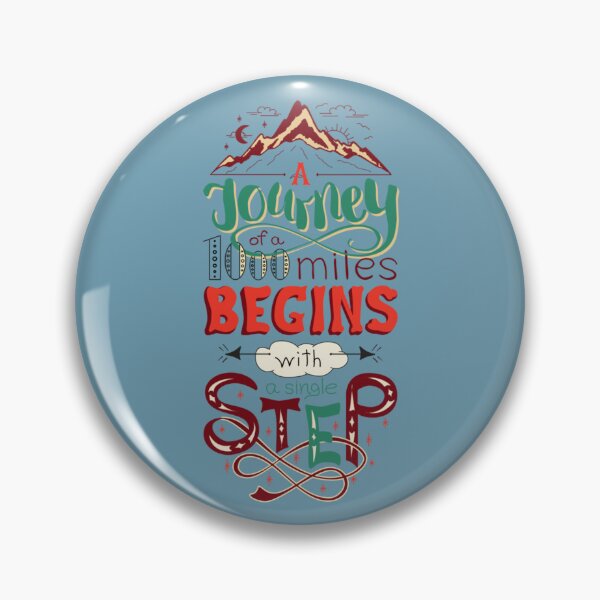 Item preview, A journey of a thousand miles begins with a single step designed and sold by william089.