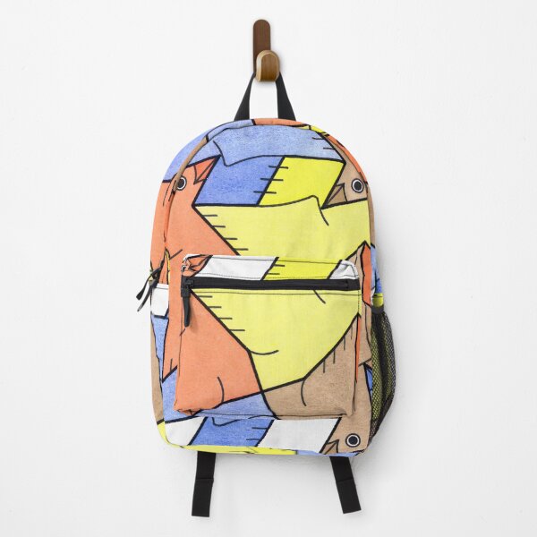 Artikelvorschau, Geometrische Vögel in einer vierfarbigen Tessellation entworfen und verkauft von tessellationfan.