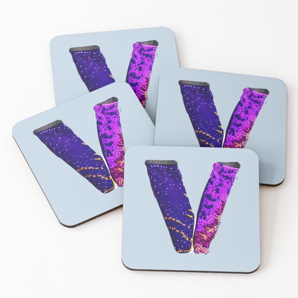 Item preview, letter V, monogram. typography collage. ABC art. gift designed and sold by Minibubb.