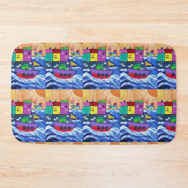 Item preview, Seaside Boats designed and sold by BridgetBresser.