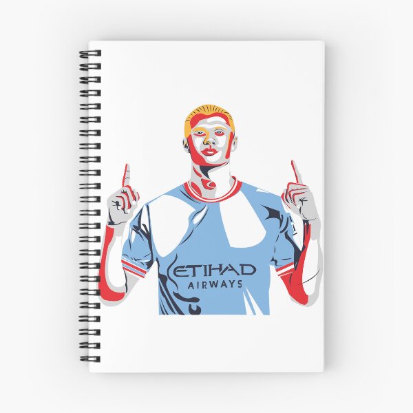 Item preview, Erling Haaland Soccer Art Print designed and sold by Monedesign.
