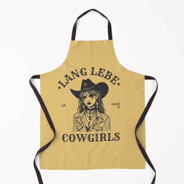 Item preview, Lang lebe - Cowgirls | Yellow Background designed and sold by RM-Journey.