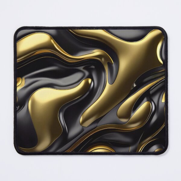Item preview, Abstract Black And Gold Metallic Pattern designed and sold by TheArtOfPat.