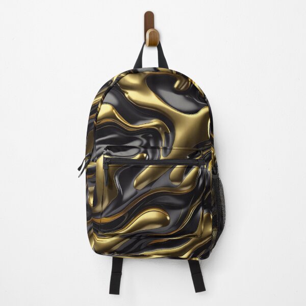 Item preview, Abstract Black And Gold Metallic Pattern designed and sold by TheArtOfPat.