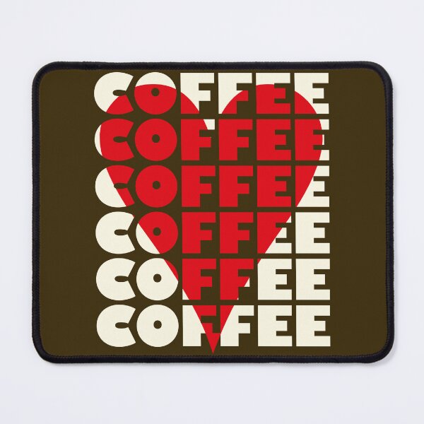 Item preview, Red Heart Love Coffee Cream designed and sold by unREST-design.