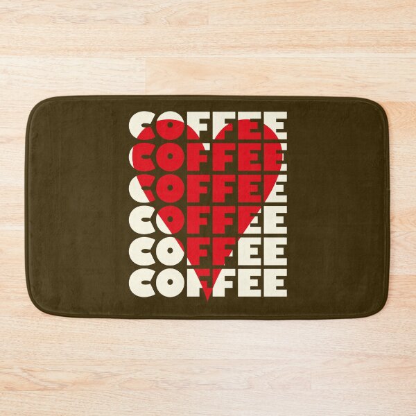 Item preview, Red Heart Love Coffee Cream designed and sold by unREST-design.