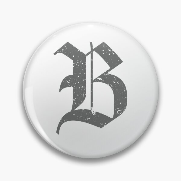 Item preview, Calligraphic Capital Letter B Grunge designed and sold by KTSubz Faith & Fun Designs.