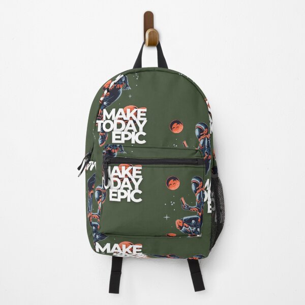 Item preview, Make Today Epic | Astronaut Illustration | Green Background designed and sold by RM-Journey.