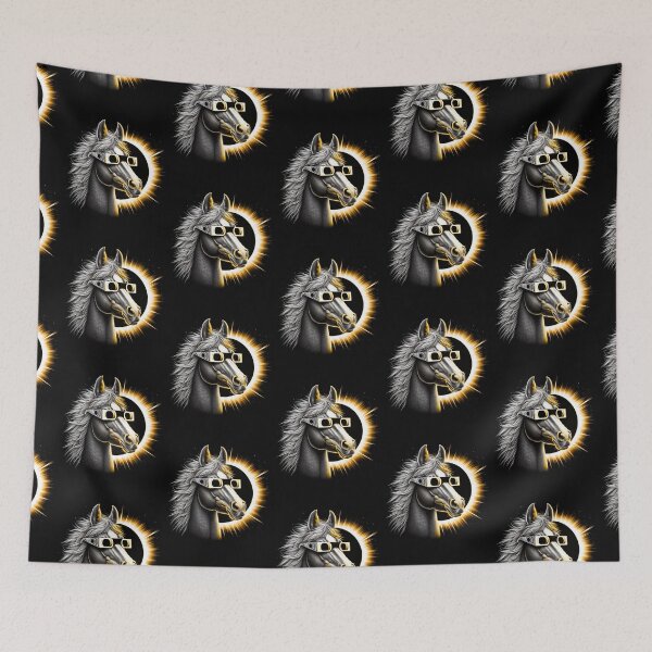 Item preview, Horse Total Solar eclipse 2024-Gift for horse lovers designed and sold by BRtisticDesigns.