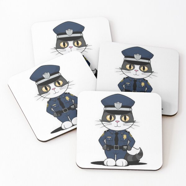 Item preview, Mr. Cutie Cat Cop designed and sold by omerfdln34.