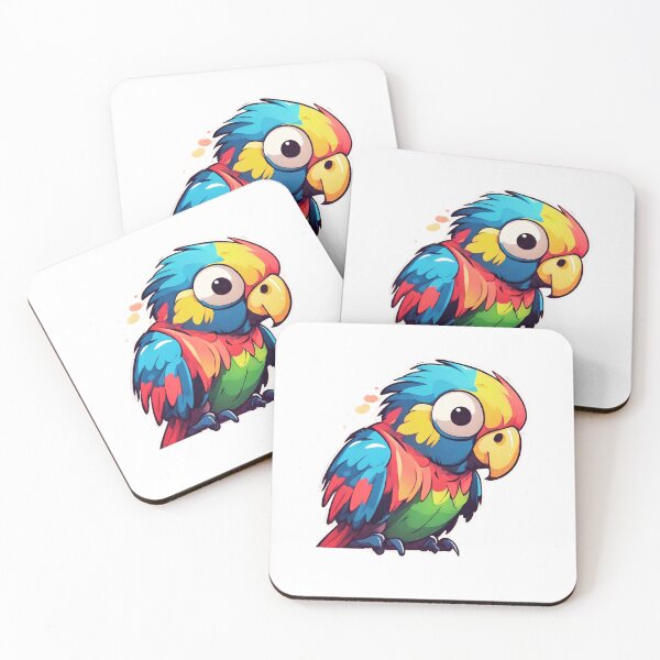 Item preview, Cute Cartoon parrot  designed and sold by Coolparrotgirl.