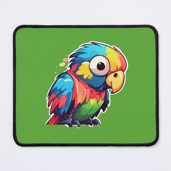 Item preview, Cute Cartoon parrot designed and sold by Coolparrotgirl.