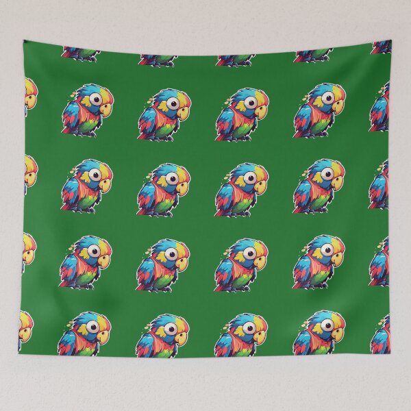Item preview, Cute Cartoon parrot  designed and sold by Coolparrotgirl.