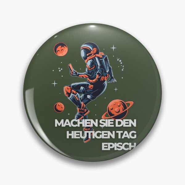 Artikelvorschau, MACHEN SIE DEN HEUTIGEN TAG EPISCH | Astronauten-Illustration | Grüner Hintergrund entworfen und verkauft von RM-Journey.