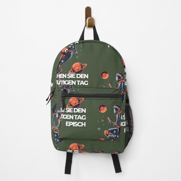 Item preview, MACHEN SIE DEN HEUTIGEN TAG EPISCH | Astronaut Illustration | Green Background designed and sold by RM-Journey.