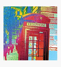 London Telephone Booth Photographic Print