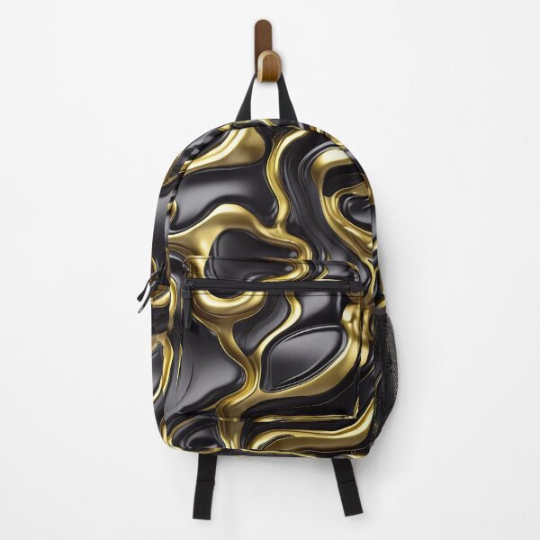 Item preview, Abstract Black And Gold Metallic Pattern designed and sold by TheArtOfPat.