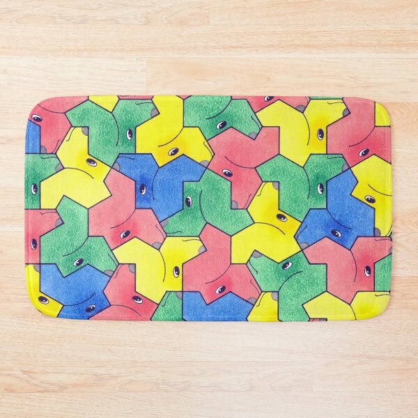 Item preview, Dog Tessellation of Aperiodic Monotile designed and sold by tessellationfan.