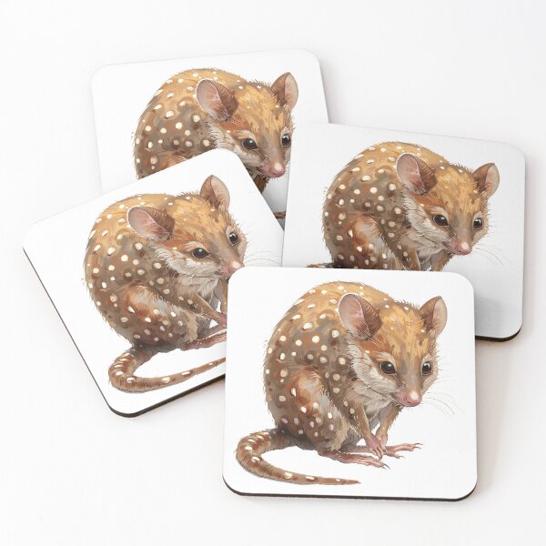 Item preview, Spotted Quoll in Detailed Illustration designed and sold by NatureSyllabus.