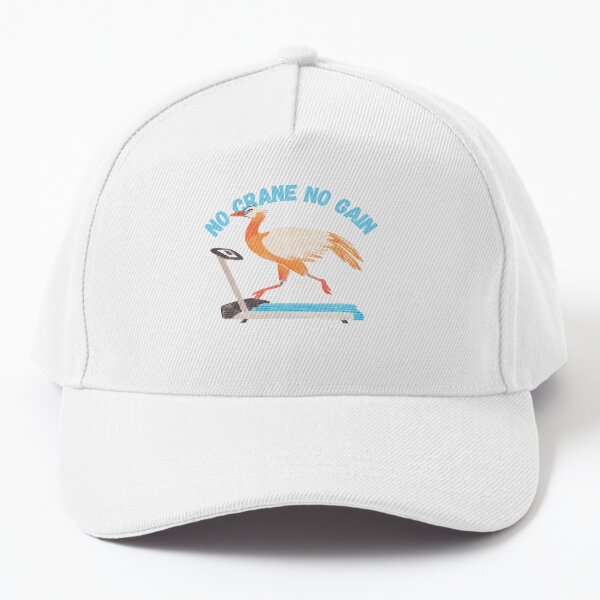 Item preview, No Crane No Gain! designed and sold by PunnyPawsArt.