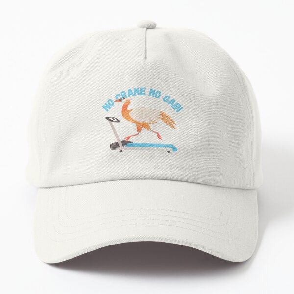 Item preview, No Crane No Gain! designed and sold by PunnyPawsArt.