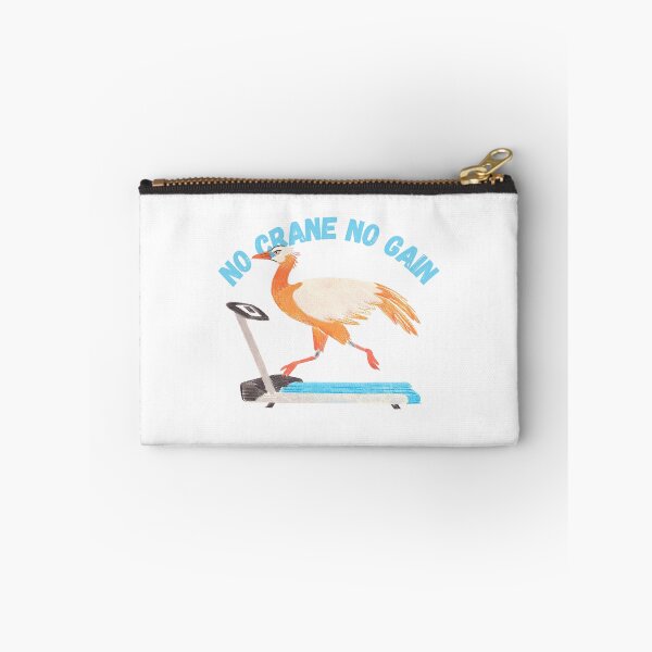 Item preview, No Crane No Gain! designed and sold by PunnyPawsArt.