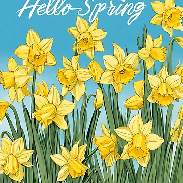 Artwork thumbnail, Hello Spring by Lorets-Designs