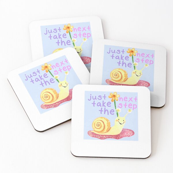 Item preview, Just take the next step snail designed and sold by thatsrightthemoon.
