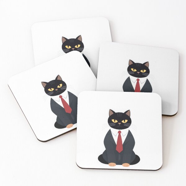 Item preview, Dear Black Cat in a Suit designed and sold by omerfdln34.
