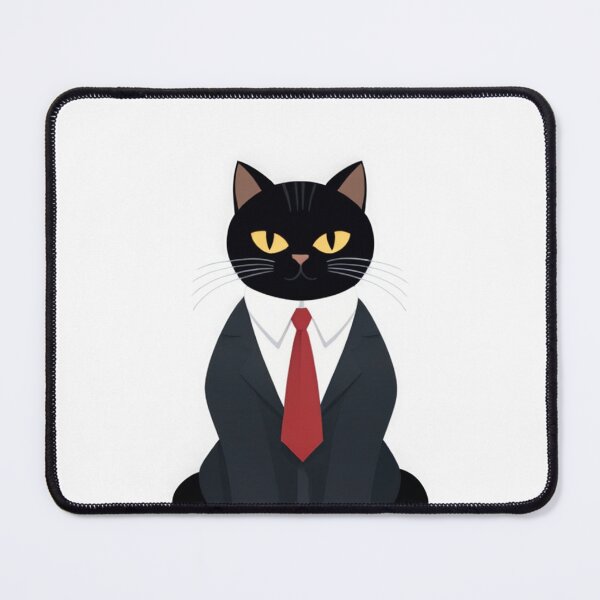 Item preview, Dear Black Cat in a Suit designed and sold by omerfdln34.