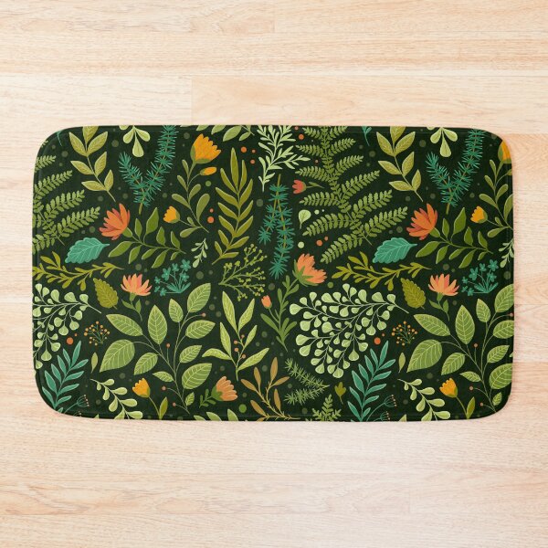 Item preview, Forest Plants Botanical Pattern  designed and sold by moon-rina.