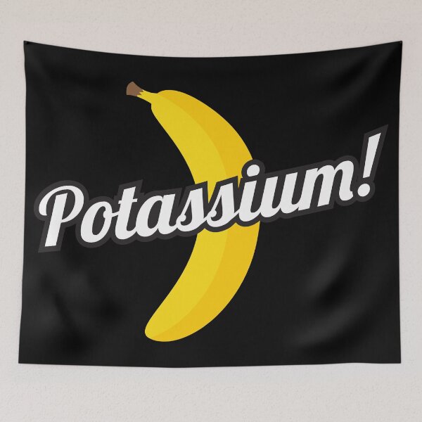 Item preview, POTASSIUM (banana fruit) designed and sold by frikybomb.