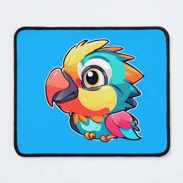 Item preview, Cute cockatoo Cartoon parrot designed and sold by Coolparrotgirl.