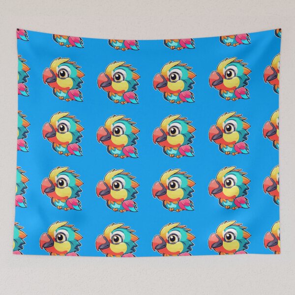 Item preview, Cute cockatoo Cartoon parrot  designed and sold by Coolparrotgirl.