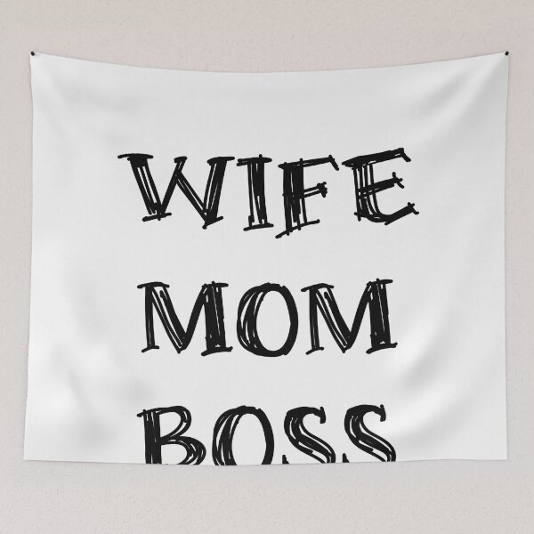 Item preview, wife mom boss designed and sold by mag-graphic.