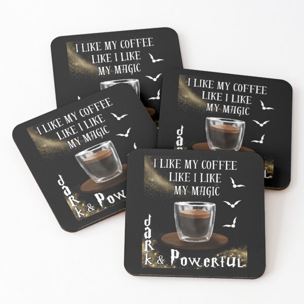 Item preview, I like my coffee like I like my magic - dark and powerful designed and sold by Imagin8Graphic.