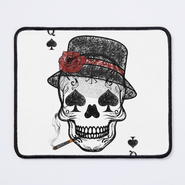 Item preview, spade card with skull designed and sold by KalpeaTytto.