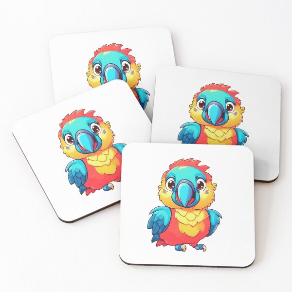 Item preview, Cute cockatoo Cartoon parrot  designed and sold by Coolparrotgirl.